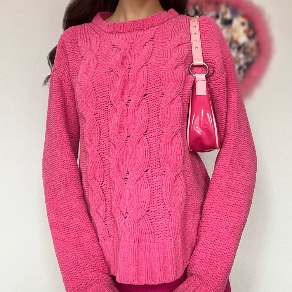 Pink American Eagle sweater